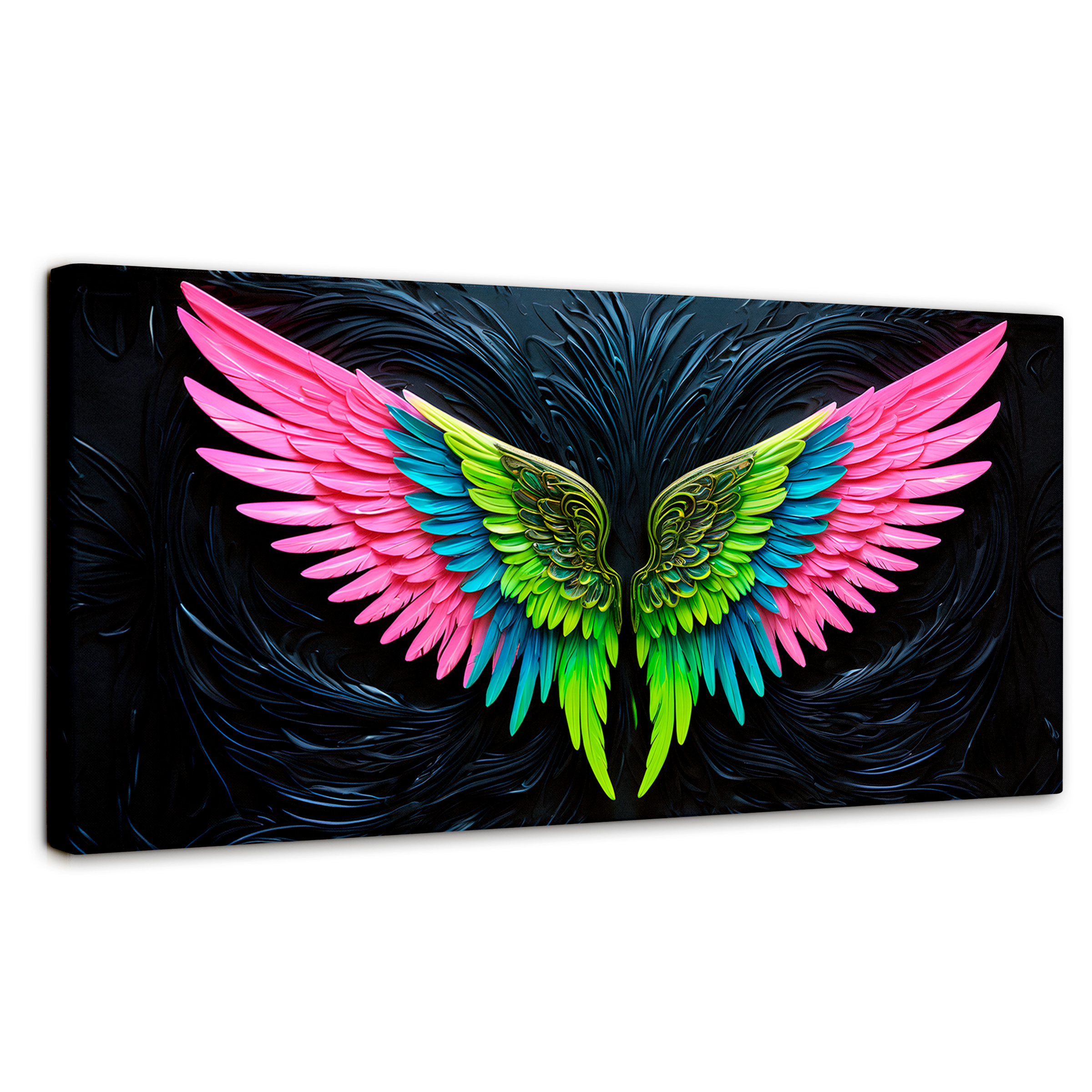 Foto 1 | Cuadro Alas De Ángel Canvas Alas Ángel Lucido 120x60