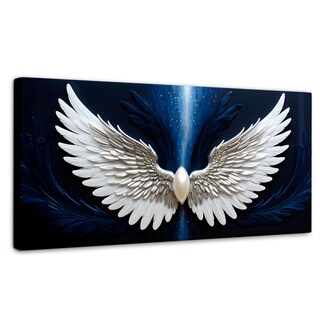 Foto 1 | Cuadro Alas De Ángel Espíritu De Vuelo Canvas 120x60