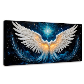Foto 1 | Cuadro Alas De Ángel Canvas Esencia Angelical 120x60