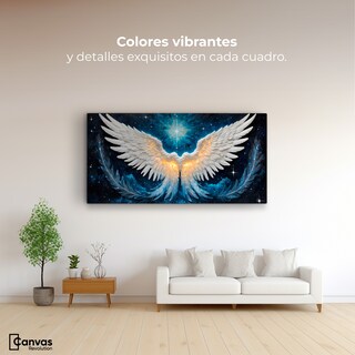 Foto 2 | Cuadro Alas De Ángel Canvas Esencia Angelical 120x60