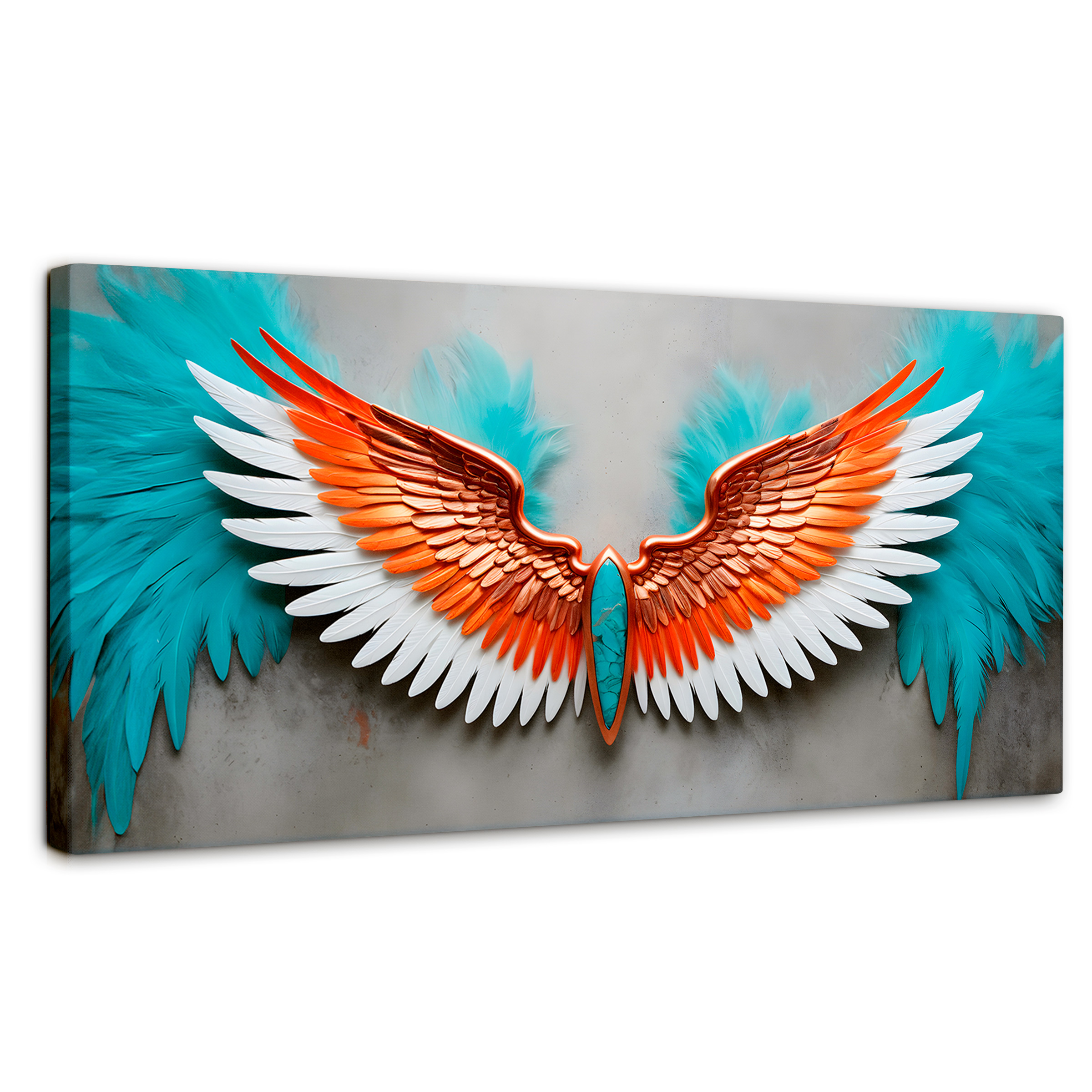 Foto 1 | Cuadro Alas De Ángel Canvas Alas Ángel Sueños 120x60