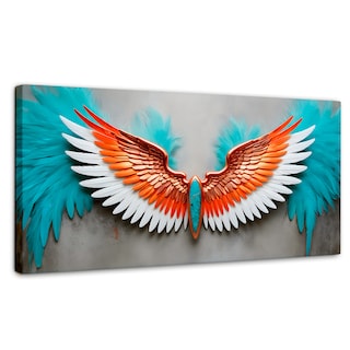 Foto 1 | Cuadro Alas De Ángel Canvas Alas Ángel Sueños 120x60