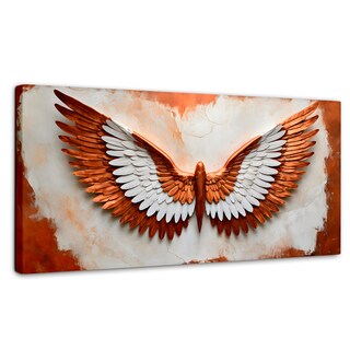 Foto 1 | Cuadro Alas De Ángel Canvas Alas Vibrante Sol 120x60