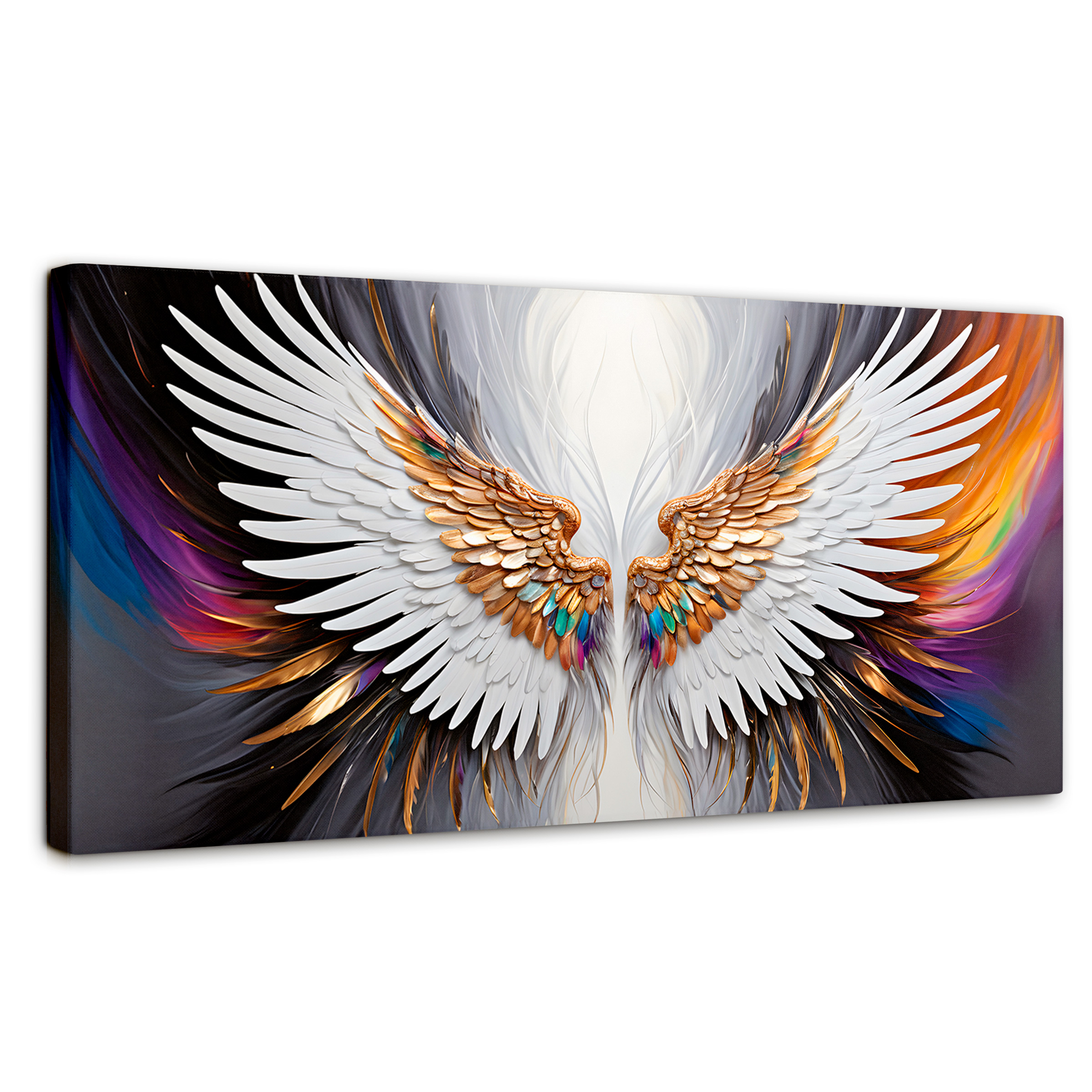 Foto 1 | Cuadro Alas De Ángel Canvas Alas De Sueño 120x60