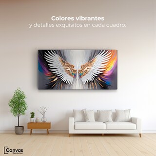 Foto 2 | Cuadro Alas De Ángel Canvas Alas De Sueño 120x60