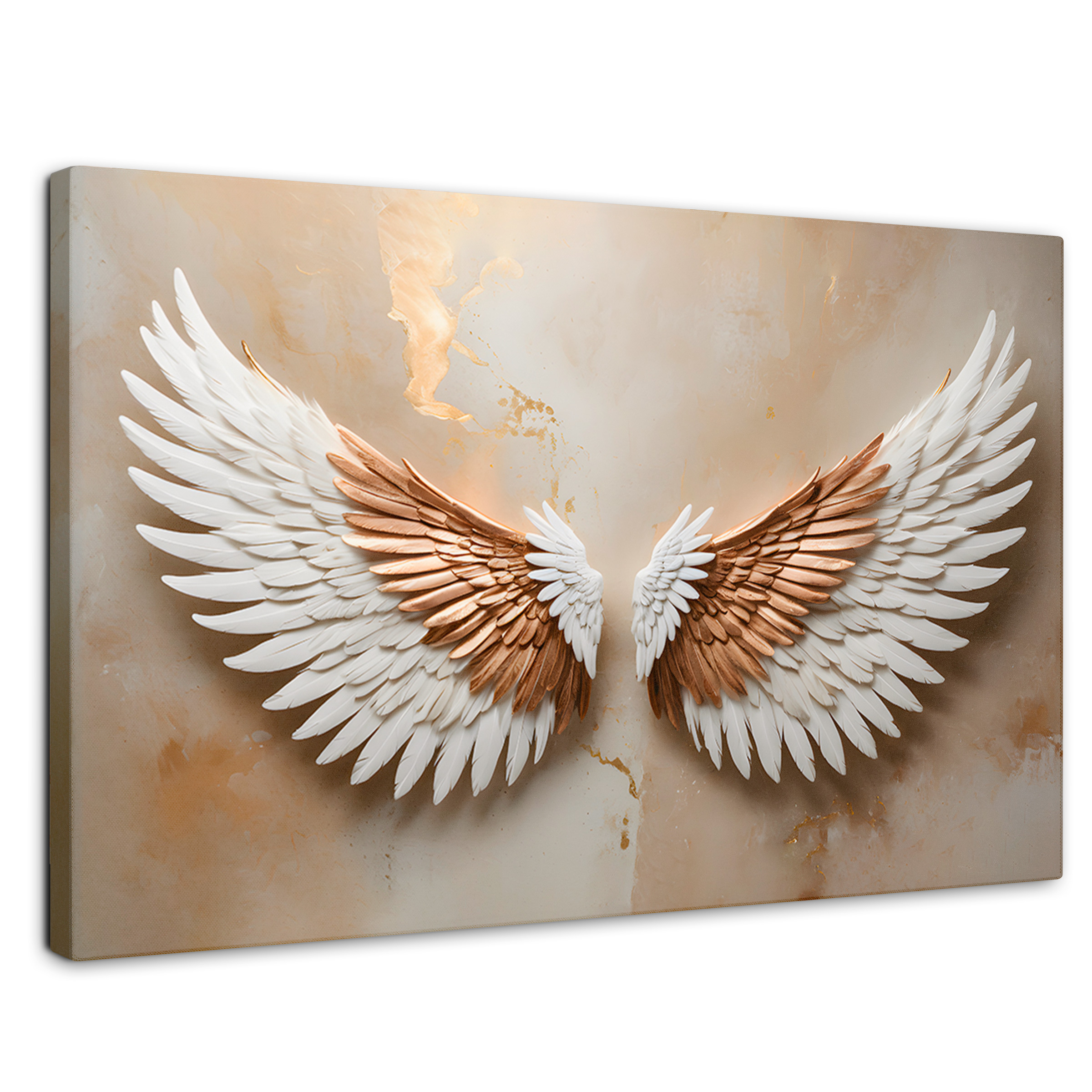 Foto 1 | Cuadro Alas De Ángel Canvas Alas Espíritu Sol 90x60