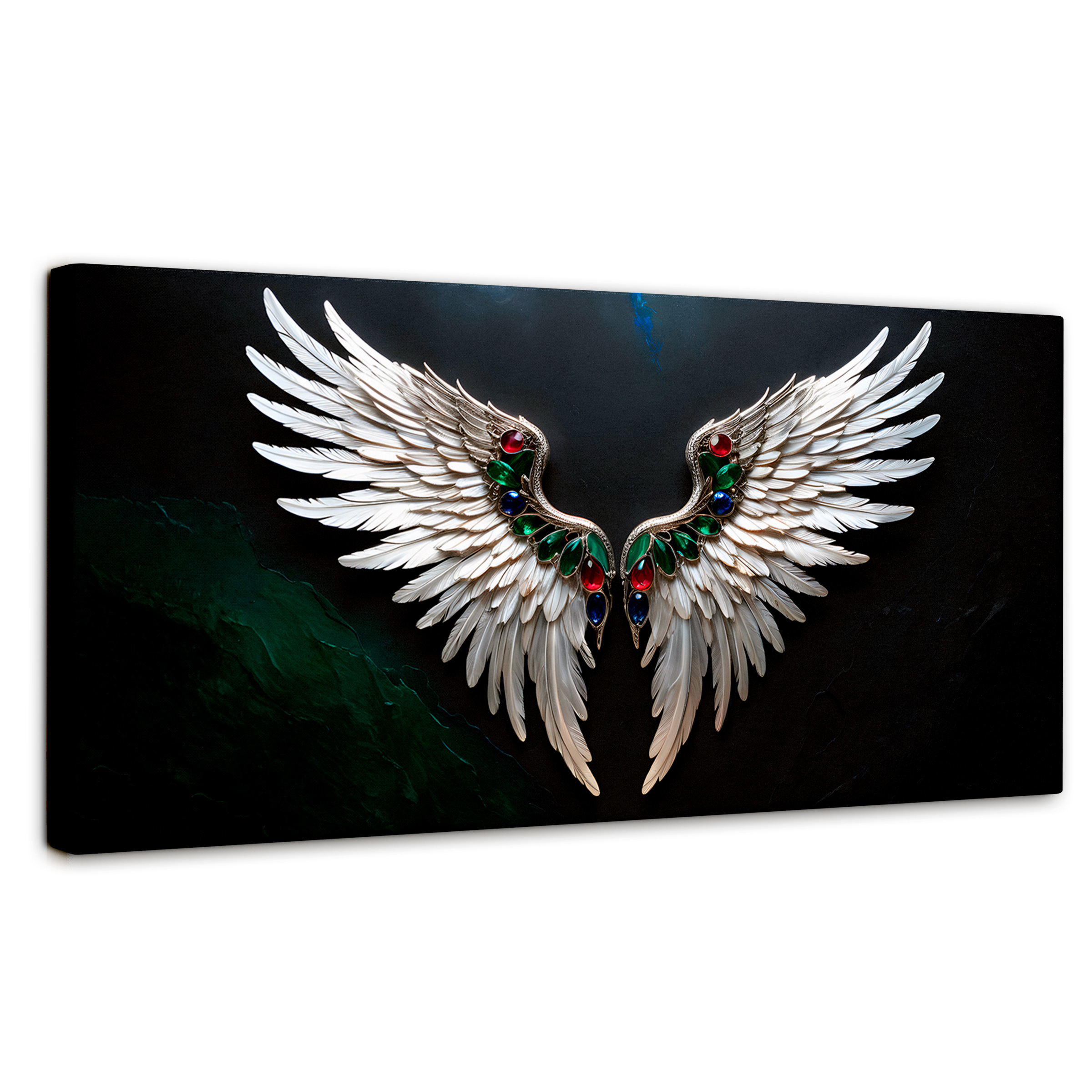 Foto 1 | Cuadro Alas De Ángel Canvas Alas Ángel Profundo 120x60