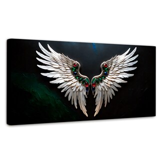 Foto 1 | Cuadro Alas De Ángel Canvas Alas Ángel Profundo 120x60