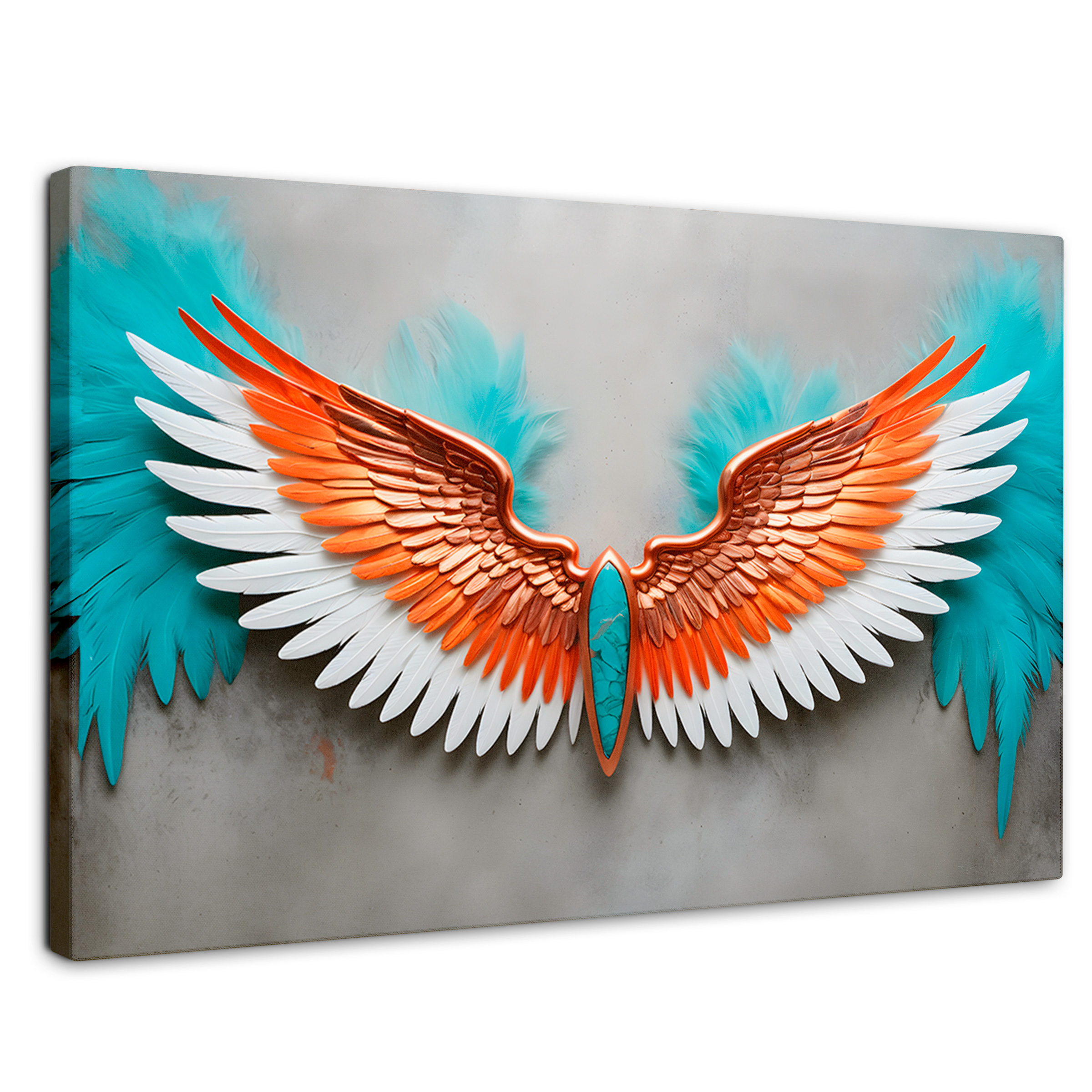 Foto 1 | Cuadro Alas De Ángel Canvas Alas Ángel Sueños 90x60
