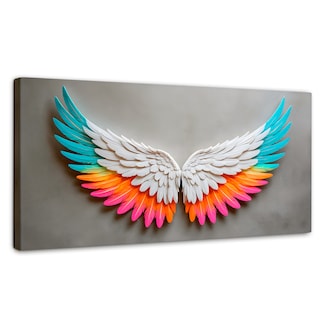 Foto 1 | Cuadro Alas De Ángel Canvas Alas Ángel Armonía 120x60