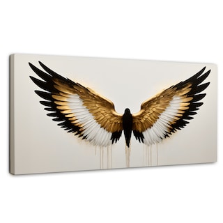 Foto 1 | Cuadro Alas De Ángel Canvas Alas Ángel Fusión 120x60