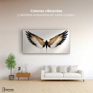 Foto 2 | Cuadro Alas De Ángel Canvas Alas Ángel Fusión 120x60