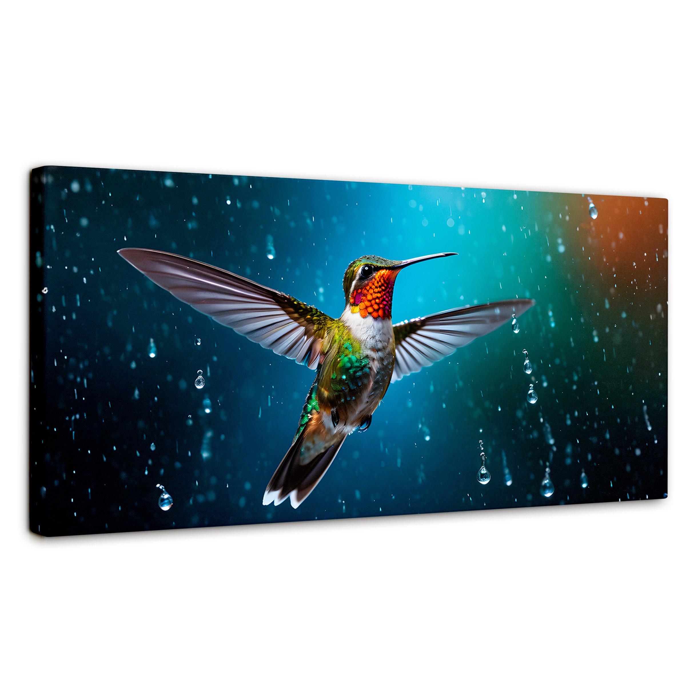 Foto 1 | Cuadros De Colibrí Canvas Colibrí Místico 120x60