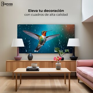 Foto 3 | Cuadros De Colibrí Canvas Colibrí Místico 120x60