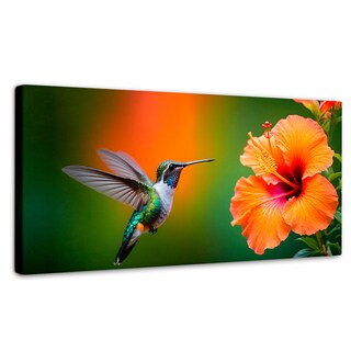 Foto 1 | Cuadros De Colibrí Canvas Colibrí Simpleza 120x60