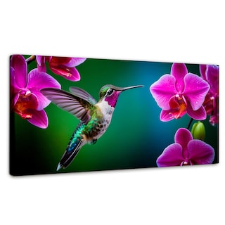 Foto 1 | Cuadros De Colibrí Canvas Colibrí Melodioso 120x60
