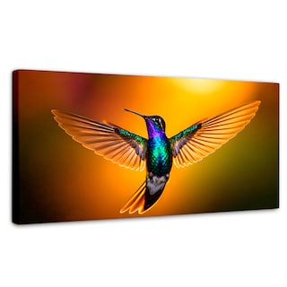 Foto 1 | Cuadros De Colibrí Canvas Colibrí Encantado 120x60