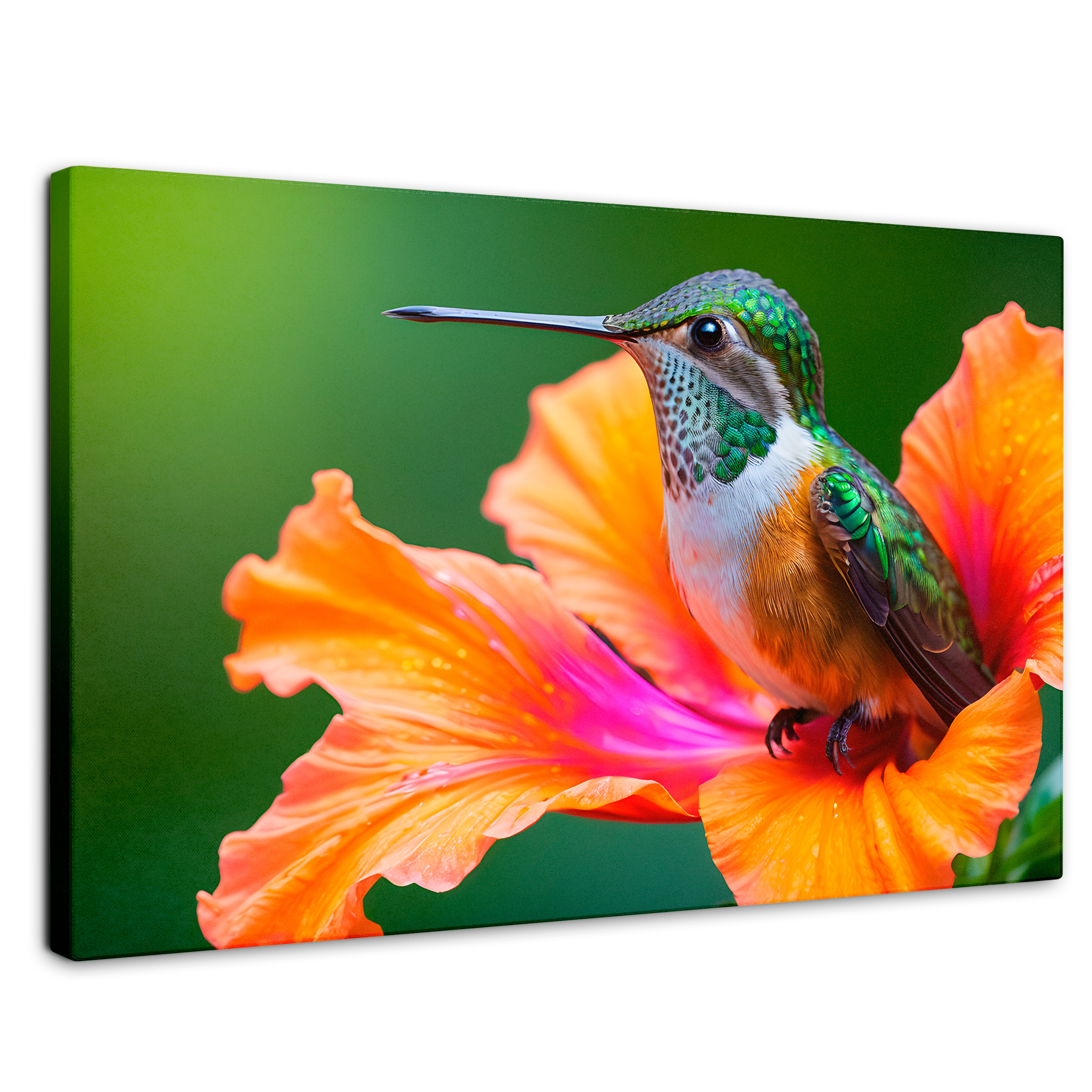 Foto 1 | Cuadros De Colibrí Canvas Colibrí Serenidad 90x60