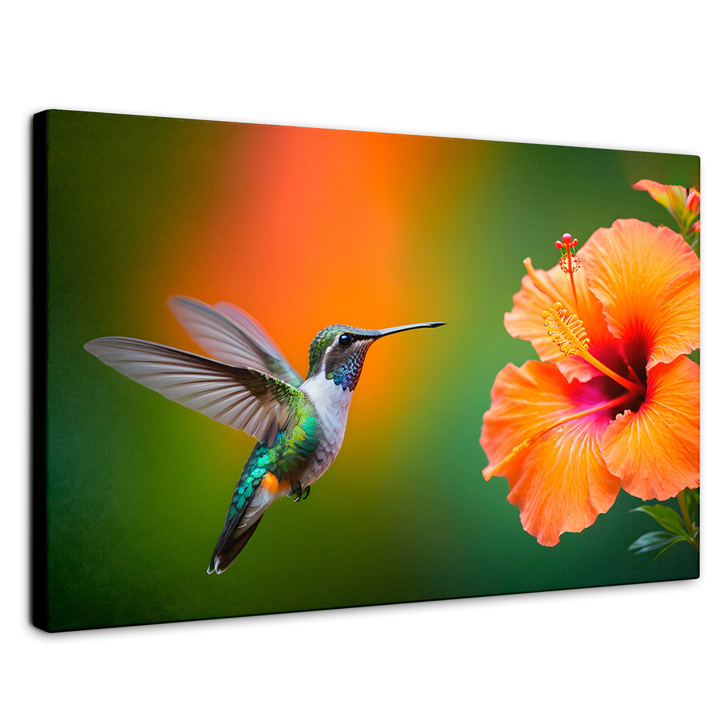 Foto 1 | Cuadros De Colibrí Canvas Colibrí Simpleza 90x60