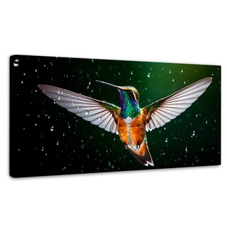 Foto 1 | Cuadros De Colibrí Canvas Colibrí Nocturno 120x60