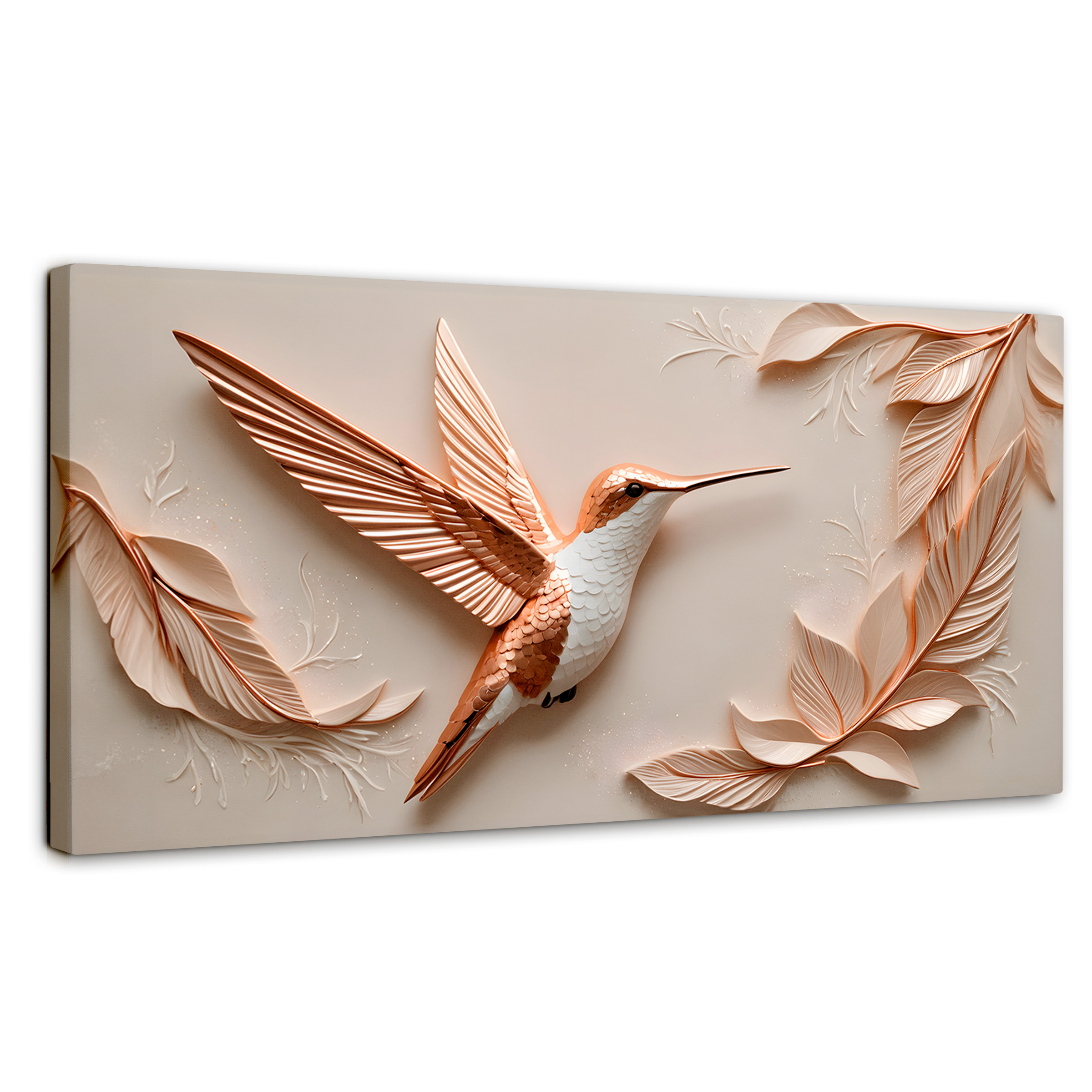 Cuadros De Colibrí Canvas Colibrí Reluciente 120x60