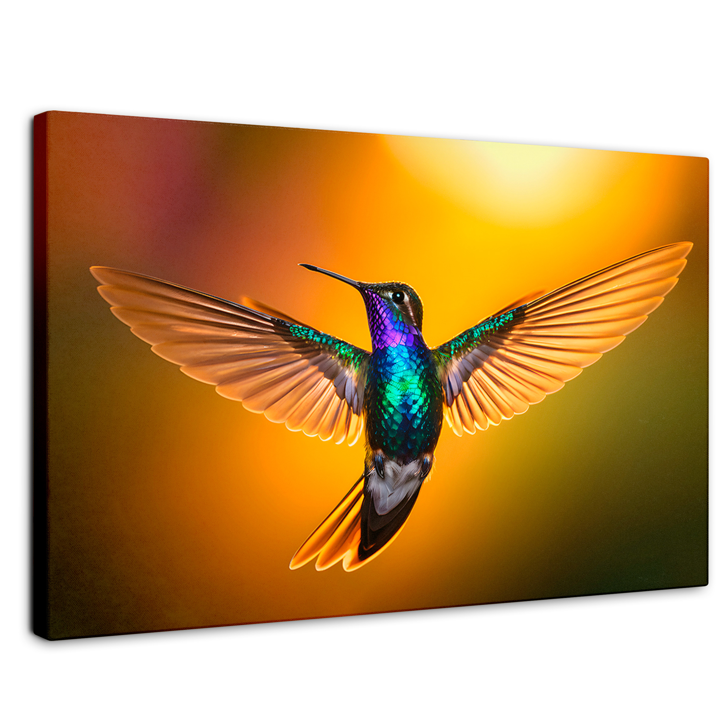Foto 1 | Cuadros De Colibrí Canvas Colibrí Encantado 90x60