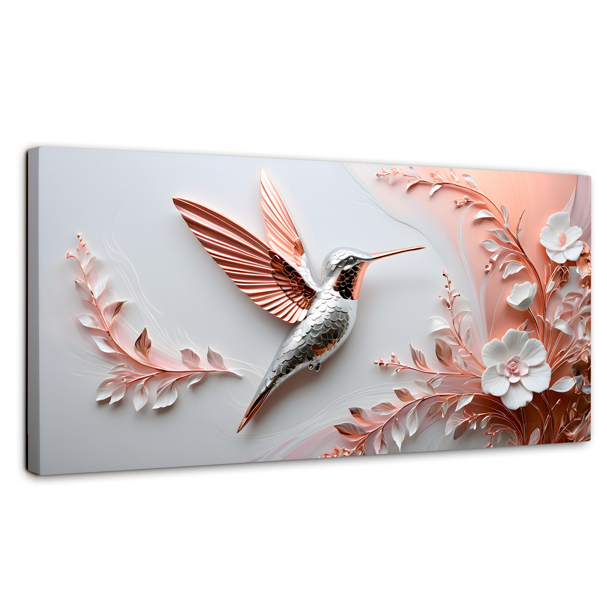 Foto 1 | Cuadros De Colibrí Canvas Colibrí Diamante 120x60