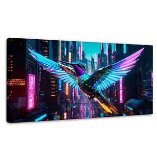 Foto 1 | Cuadros De Colibrí Canvas Colibrí Estelar 120x60