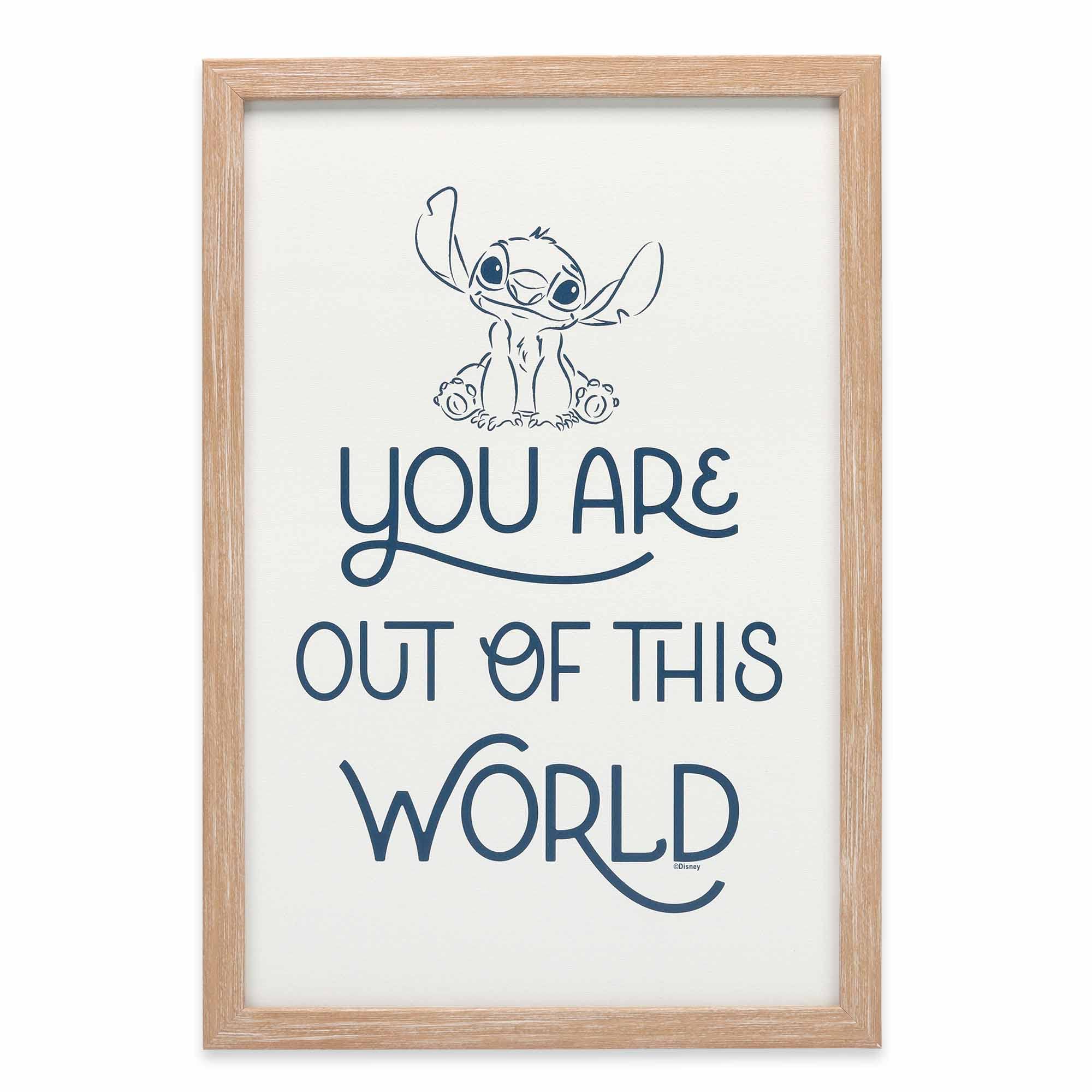 Foto 2 pulgar | Decoración De Pared Disney Lilo Y Stitch Out Of This World - Venta Internacional.