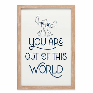 Foto 1 | Decoración De Pared Disney Lilo Y Stitch Out Of This World - Venta Internacional.