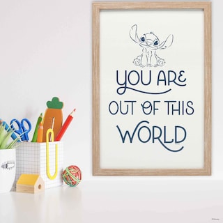 Foto 5 | Decoración De Pared Disney Lilo Y Stitch Out Of This World - Venta Internacional.
