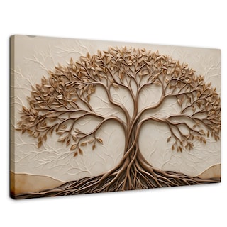 Foto 1 | Cuadro Árbol De La Vida Canvas Árbol Vida Interior 90x60