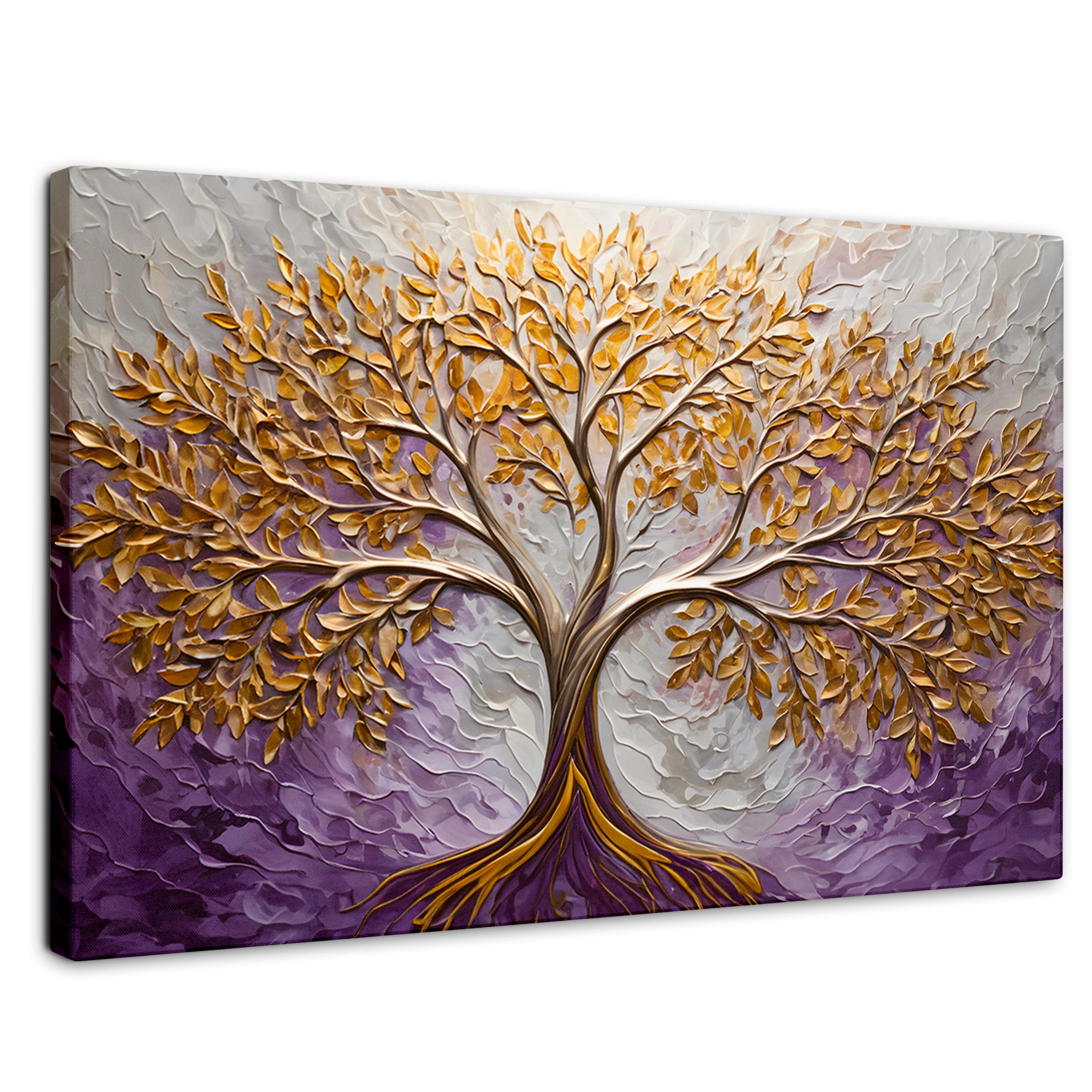 Foto 2 pulgar | Cuadro Árbol De La Vida Canvas Árbol Vida Pleno 90x60
