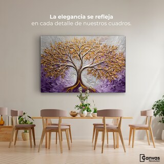 Foto 2 | Cuadro Árbol De La Vida Canvas Árbol Vida Pleno 90x60