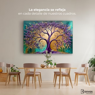 Foto 2 | Cuadro Árbol De La Vida Canvas Árbol Vida Recuerdo 90x60