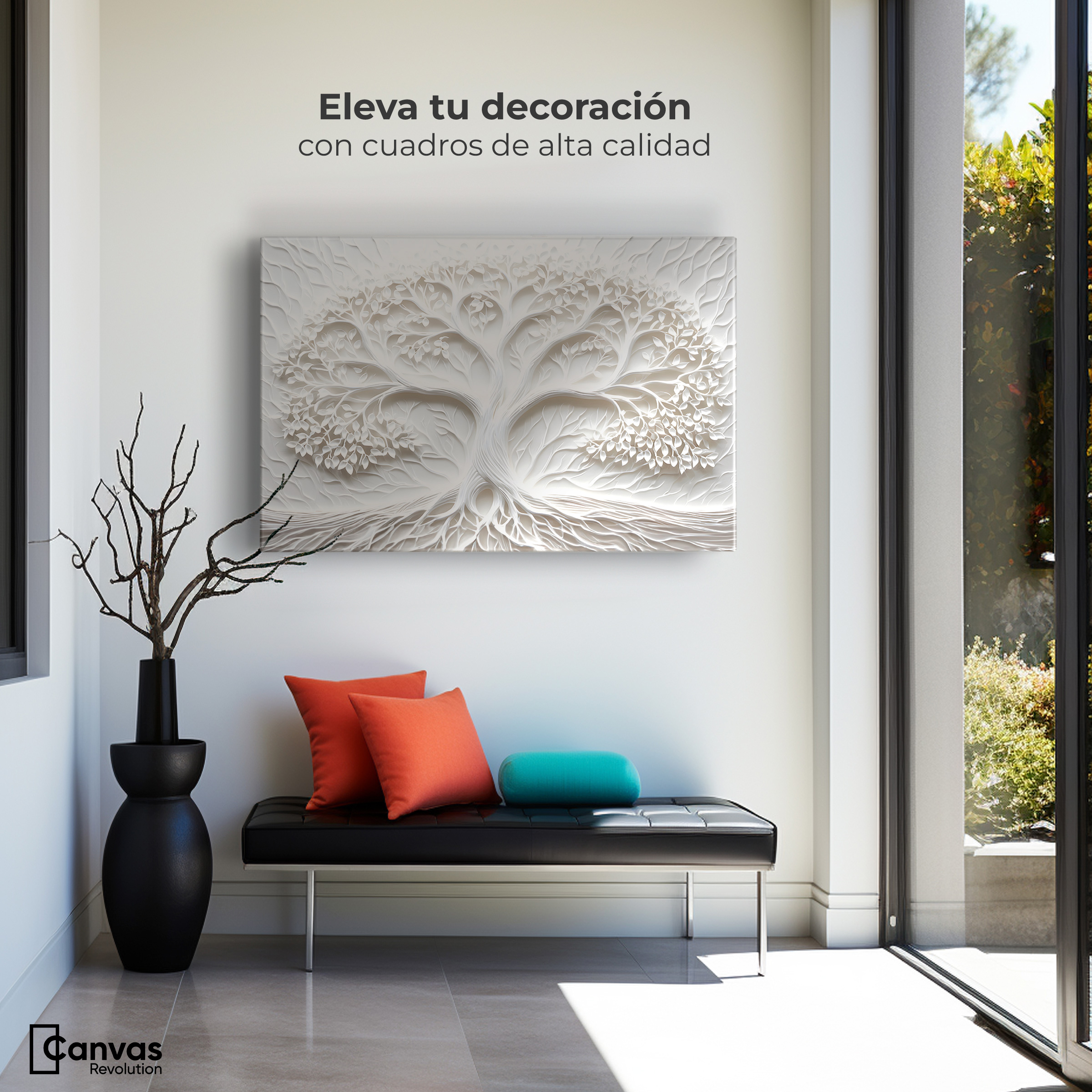 Foto 4 pulgar | Cuadro Árbol De La Vida Canvas Árbol Vida Alma 90x60