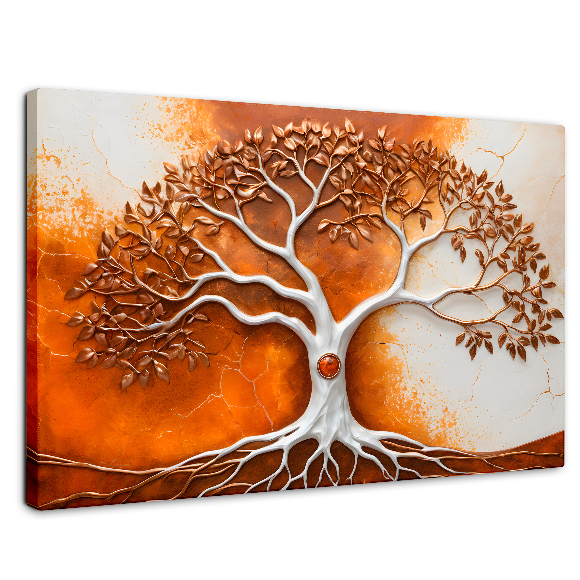 Foto 2 pulgar | Cuadro Árbol De La Vida Canvas Árbol Vida Tierra 90x60