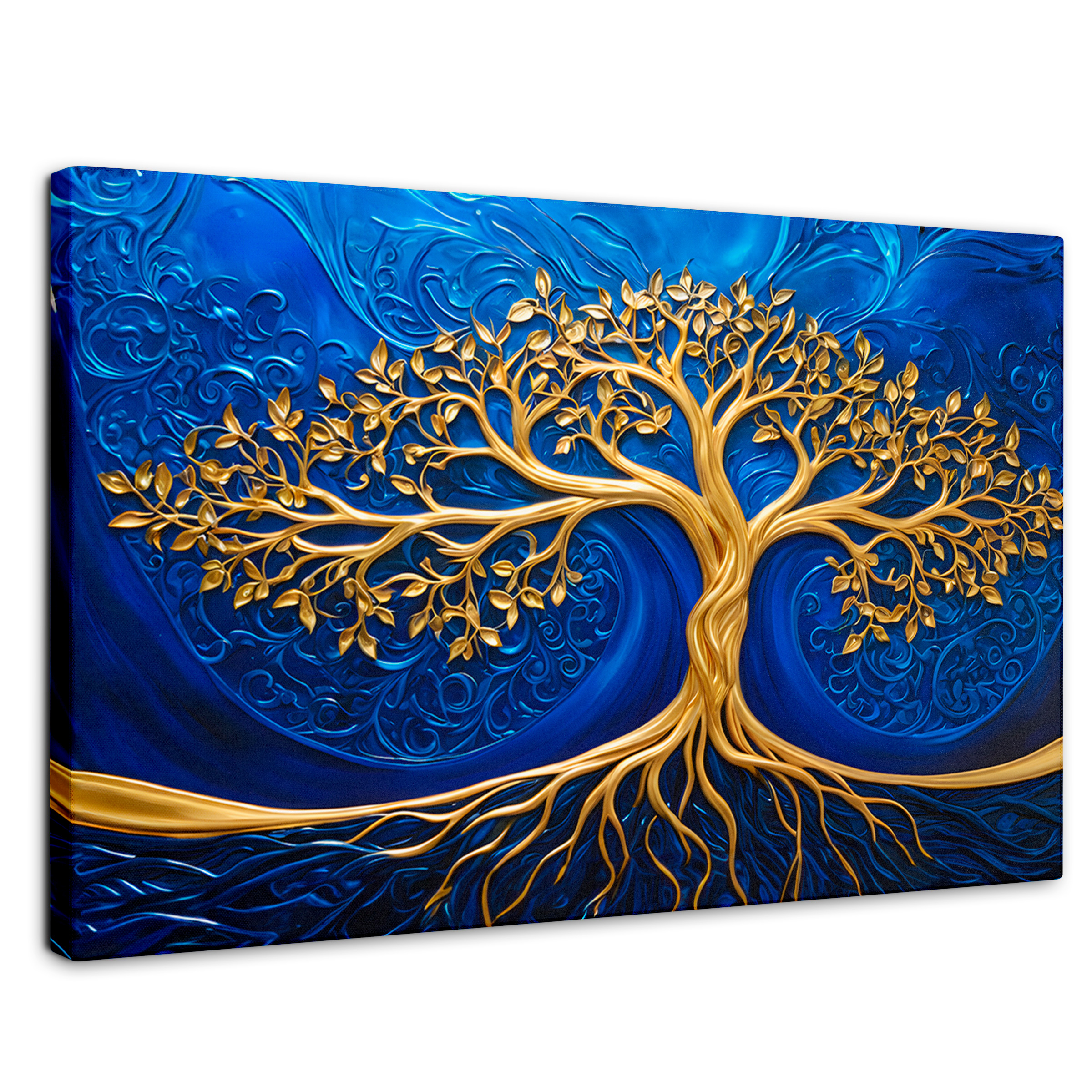 Foto 2 pulgar | Cuadro Árbol De La Vida Canvas Árbol Vida Camino 90x60