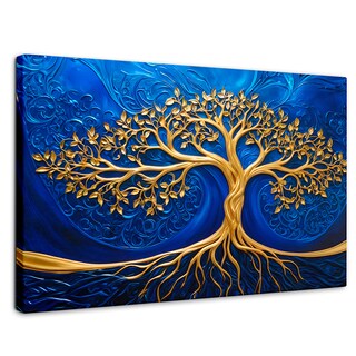 Foto 1 | Cuadro Árbol De La Vida Canvas Árbol Vida Camino 90x60