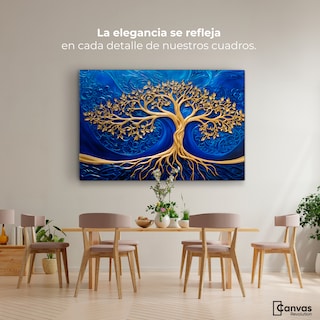 Foto 2 | Cuadro Árbol De La Vida Canvas Árbol Vida Camino 90x60