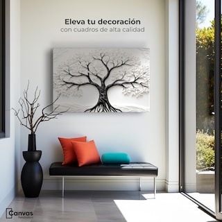Foto 3 | Cuadro Árbol De La Vida Canvas Árbol Vida Crear 90x60