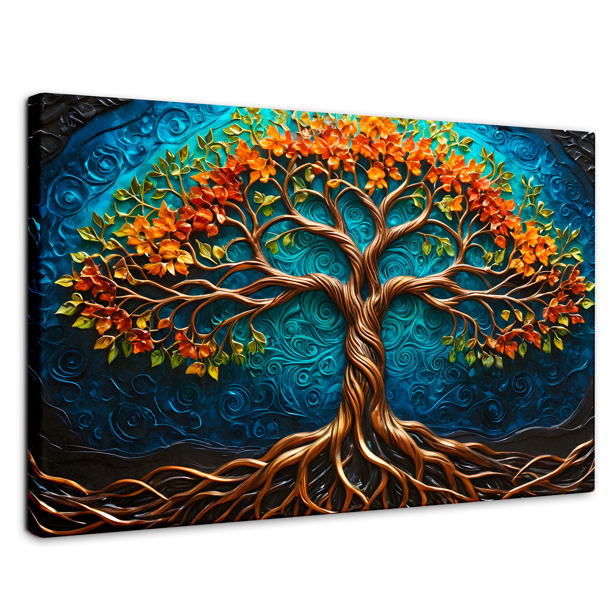 Foto 1 | Cuadro Árbol De La Vida Canvas Árbol Vida Sereno 90x60