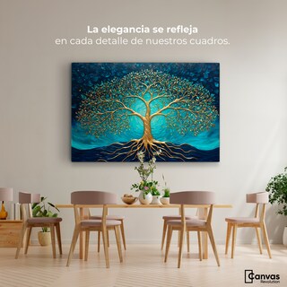 Foto 2 | Cuadro Árbol De La Vida Canvas Árbol Vida Armonía 90x60