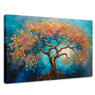 Foto 1 | Cuadro Árbol De La Vida Canvas Árbol Vida Fusión 90x60