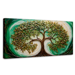 Foto 1 | Cuadro Árbol De La Vida Canvas Árbol Vida Sendero 120x60