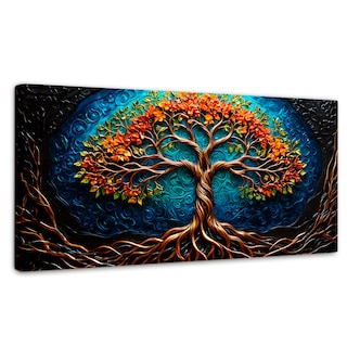 Foto 1 | Cuadro Árbol De La Vida Canvas Árbol Vida Sereno 120x60