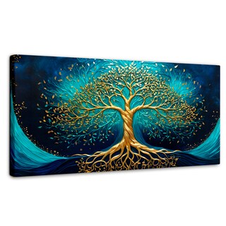 Foto 1 | Cuadro Árbol De La Vida Canvas Árbol Vida Luz 120x60