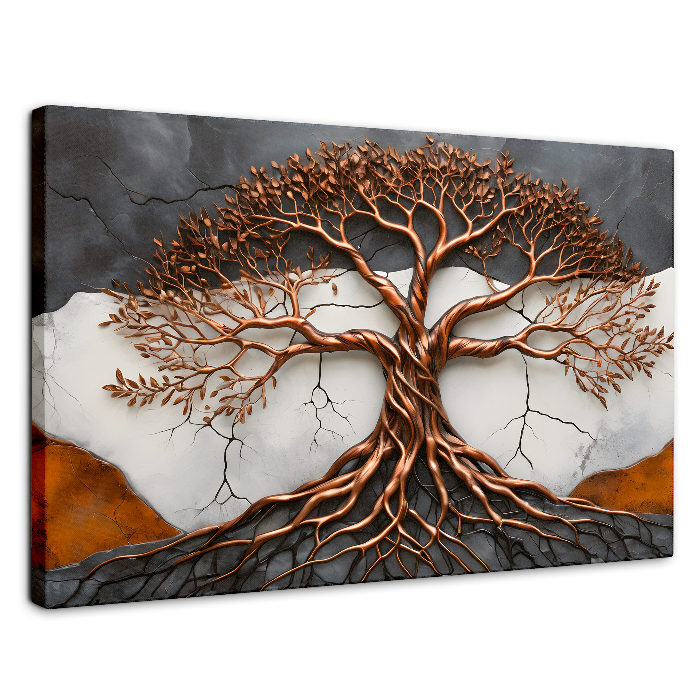 Foto 2 pulgar | Cuadro Árbol De La Vida Canvas Árbol Vida Creación 120x60