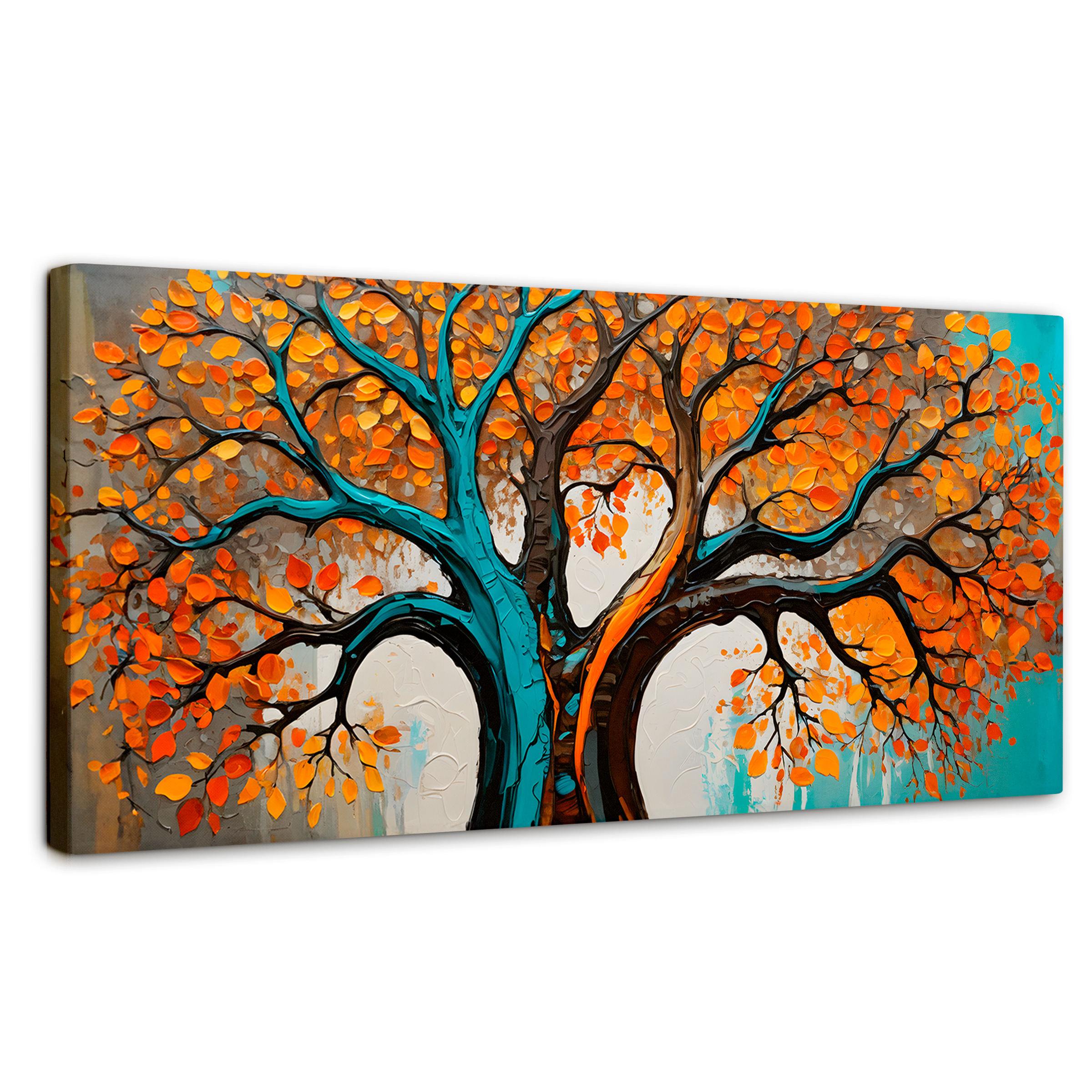 Foto 2 pulgar | Cuadro Árbol De La Vida Canvas Árbol Vida Crecer 120x60