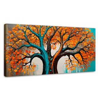 Foto 1 | Cuadro Árbol De La Vida Canvas Árbol Vida Crecer 120x60